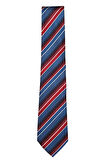 Kırmızı Çizgili 8 Cm Genişliğinde Klasik Kravat