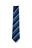 Mavi Lacivert Kalın Çizgili 8 Cm Genişliğinde Klasik Kravat