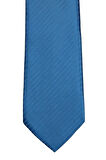 Mavi Çizgili Klasik Kravat