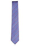 7 Cm Genişliğinde Mavi Desenli Ince Kravat