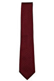 8 Cm Genişliğinde İnce Çizgili Klasik Bordo Kravat
