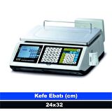 Ct-100B 30 kg 5 gr Fiş Yazıcılı Terazi (Onaylı)