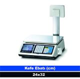 Ct-100P 30 kg 5 gr Fiş Yazıcılı Terazi (Onaylı)