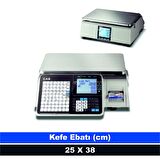 CL-3000 30 Kg 5 Gr Barkodlu Terazi (Onaylı)