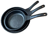 Eva Cook 3'lü Döküm Granit Kaplama Tava Seti 20-24-28 cm 