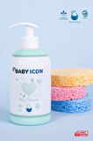 Bebek Şampuanı 500ml ve Bebek Losyonu 250ml Baby İcon