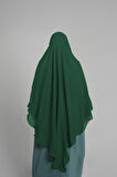 Zümrüt Pratik Hazır Geçmeli Tesettür Eşarp Krep Bağcıklı Sufle Hijab 2313_37