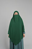 Zümrüt Pratik Hazır Geçmeli Tesettür Eşarp Krep Bağcıklı Sufle Hijab 2313_37