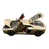 Farbu Metal Model Araba Lamborghini 5515,1:18 Ölçekli Kapılar Bagaj Kaput Açılır Sesli Işıklı Lamborghini