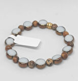 ODUN JASPER DOĞAL TAŞLI LASTİKLİ BİLEKLİK