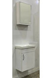 MİNİ BEYAZ 42*24 CM ÜST MODÜL DOLAPLI TAKIM BEYAZ 