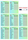 İlkokul 3.Sınıf Ders Takip Programı - Kalem Hediyeli (Erkek)