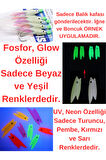 Eagenset Silikon Balık Kafası Neon UV Pembe Yapay Yem Olta Takımı, Çapari, Jig, Yapım Malzemesi 3 cm 5 Adet