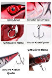 Eagenset Popper Yapay Yem 9 cm – 12 gram Maket Balık, Suni Yem, 1 Adet Model:2