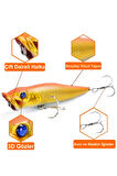 Eagenset Popper Yapay Yem 9 cm – 12 gram Maket Balık, Suni Yem, 1 Adet Model:3