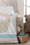 Ranforce Kumaş Lastikli %100 Pamuklu İpeksi Bebek Çarşafı