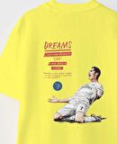Bring Your Game Yazılı Futbol Tasarım Baskılı Sarı Çocuk T-shirt