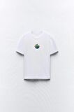 Do Not Work More Thank You Line Baskılı Beyaz Kadın T-shirt
