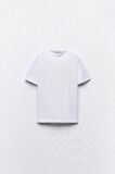 Leopar Tasarım Baskılı Beyaz Kadın T-shirt