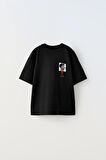 Euro 2024'ün Genç Yıldızları Arda Güler Baskılı Siyah Çocuk T-shirt
