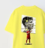 Euro 2024'ün Genç Yıldızları Arda Güler Baskılı Sarı Çocuk T-shirt