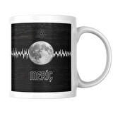 Kişiye Özel Dolunay Tasarımlı Kupa Bardak