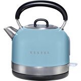 Vestel Retro Çelik 1.7 Lt Kettle