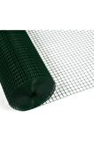 Pvc Kaplı Puntalı Yeşil Bahçe Kümes Çit Teli 1,2x8 Metre Göz Aralığı 12 X 12 Kalınlığı 0,9 Mm