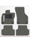 TOYOTA YARİS XP90 2005-2012  Gri Halı Gri Kenar Petek Topuk