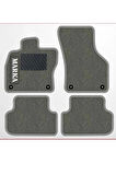 RENAULT SCENİC 2 2002-2009 Gri Halı Gri Kenar Petek Topuk