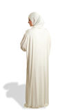 Krem Tek Parça Namaz Elbisesi Viskon Düz 2503_40