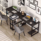  500-S Bilgisayar Masası, Ekstra Uzun İki Kişilik Masa, Oyun Masa