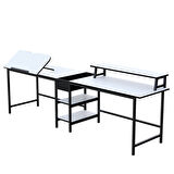 530-B Bilgisayar Masası, Ekstra Uzun İki Kişilik Masa, Oyun Masa 