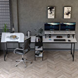 530-B Bilgisayar Masası, Ekstra Uzun İki Kişilik Masa, Oyun Masa 