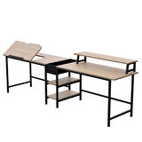 530-E Bilgisayar Masası, Ekstra Uzun İki Kişilik Masa, Oyun Masa 