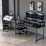 530-S Bilgisayar Masası, Ekstra Uzun İki Kişilik Masa, Oyun Masa 