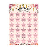 Ramazan Etkinlik Takvimi Pembe (21x29 cm)