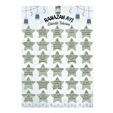 Ramazan Etkinlik Takvimi Mavi (21x29 cm)