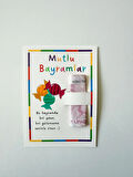 5 Adet Bayram Tebrik Kartı - Bayram Harçlık Kartı - Kurban Bayramı - Ramazan Bayramı Model 2