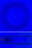 Eagenset Ultraviyole UV Neon Mavi Kristal Damla Çapari Simi Makarada