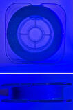 Eagenset Ultraviyole UV Neon Mavi Kristal Damla Çapari Simi Makarada