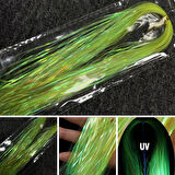 Eagenset Çapari Poşet Sim Ultraviyole Uv Neon Sarı Balık Sırtı Kırçıl 1 mm 35 Metre