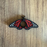 Kitap Ayracı - Sayfa Tutucu - Tek El Kitap Okuma Aparatı (Kırmızı Kelebek)