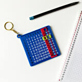 Çarpım Tablosu Anahtarlığı – Eğitici Matematik Oyuncağı | Çocuklar İçin Pratik Çarpma Öğrenme Aracı (Mavi)