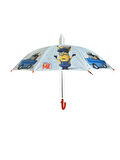 Pvc Kılıflı Çocuk Şemsiyesi, 8 Telli Yarı Otomatik Çocuk Şemsiyesi, Minyonlar