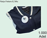 Round R50 Plastik Alarm Etiketi RF Radyo Frekans 1000 Adet