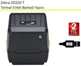 Zebra ZD 220 T Termal Etiket Barkod Yazıcı