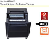 Sunlux RP8020 Termal Adisyon Fiş Rulosu Yazıcısı