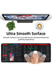 Süper Kalite 90x40 Büyük Boy XXL Oyuncu Gamer Gaming Mouse Pad Kaymaz Alt Taban 90 40 Mousepad