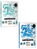Yediiklim AYT Yedi Adımda Temelden Zirveye Matematik 1. ve 2. Kitap Video Anlatımlı Çözümlü Soru Bankası Seti